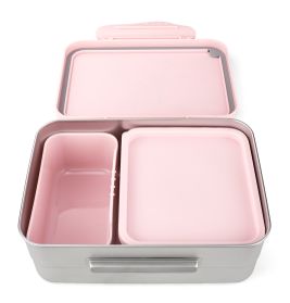 Brotdose Edelstahl Rosa Ergobag