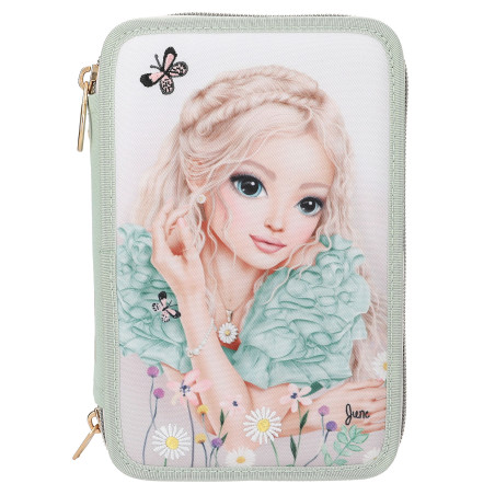 TOPModel 3 Fach Federtasche m