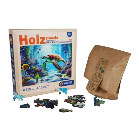 Holzpuzzle - Unterwasserwelt 150 Teile
