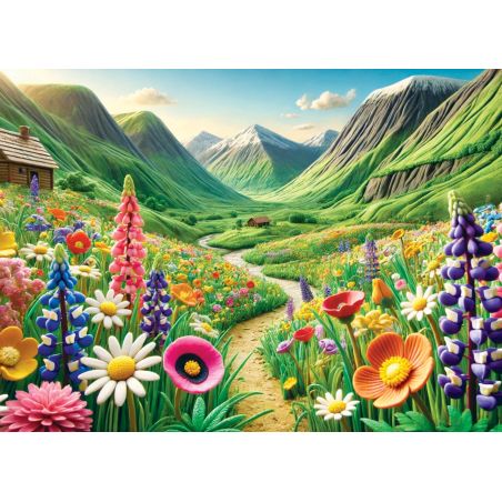 Holzpuzzle - Frühlingsblühen 150 Teile