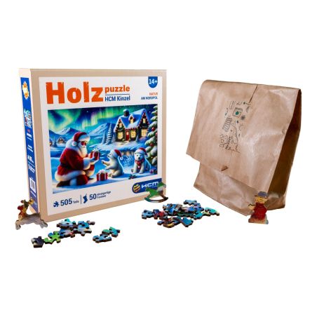 Holzpuzzle - Winterzauber 505 Teile