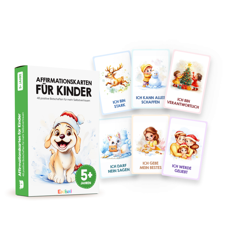 Affirmationskarten für Kinder: Winter Ed