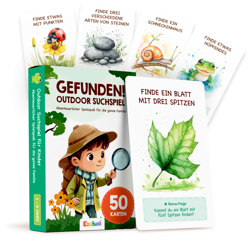 Gefunden! Outdoor Suchspiel