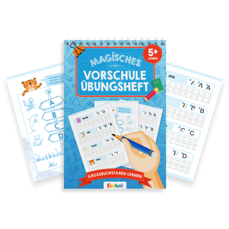 Magisches Vorschule Übungsheft: Großbuch