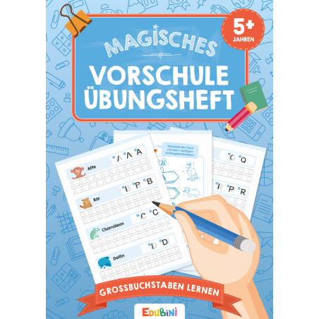 Magisches Vorschule Übungsheft: Großbuch