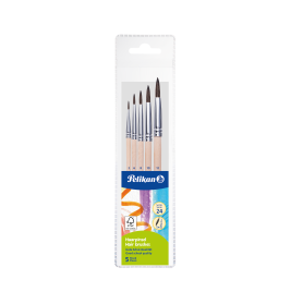 Haarpinsel Set 5er