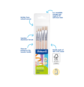 Pinsel Starter Set 5er Borstenpinsel