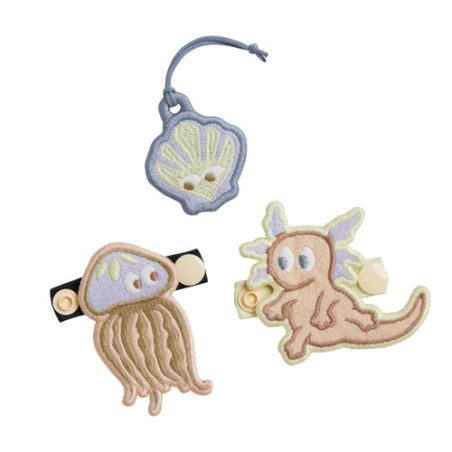 Kids Adventure Axototl Patch Set multicolor