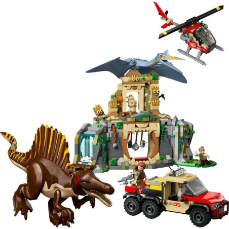 JUR Jurassic World™ Spinosaurier & Quetzalcoatlus