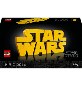 SW Star Wars™ Logo aus LEGO Steinen