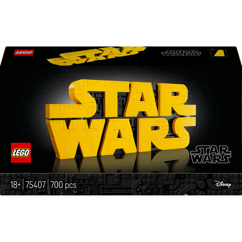 SW Star Wars™ Logo aus LEGO Steinen