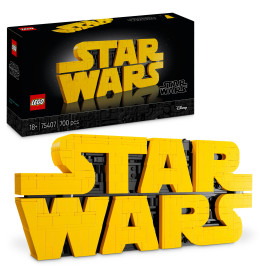 SW Star Wars™ Logo aus LEGO Steinen