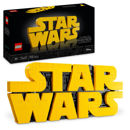 SW Star Wars™ Logo aus LEGO Steinen