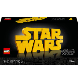 SW Star Wars™ Logo aus LEGO Steinen