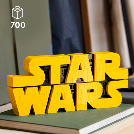 SW Star Wars™ Logo aus LEGO Steinen