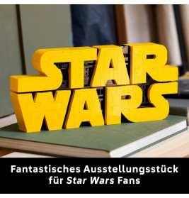 SW Star Wars™ Logo aus LEGO Steinen