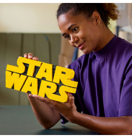 SW Star Wars™ Logo aus LEGO Steinen
