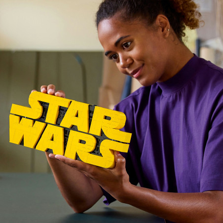 SW Star Wars™ Logo aus LEGO Steinen
