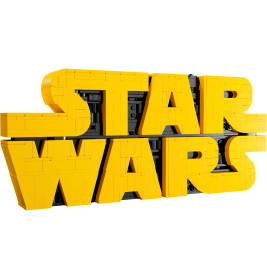 SW Star Wars™ Logo aus LEGO Steinen