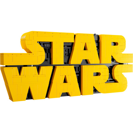 SW Star Wars™ Logo aus LEGO Steinen