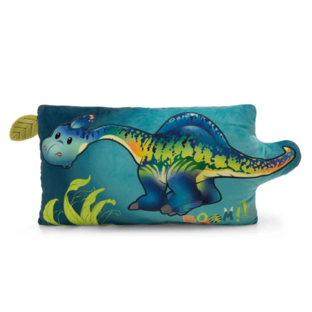 Kissen Dino Snackilus 43x25cm GREEN