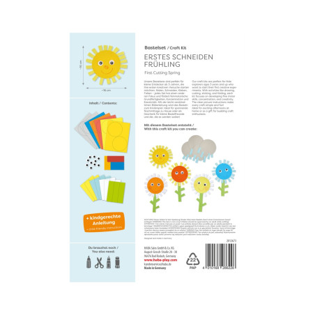 Bastelset - Erstes Schneiden Frühling