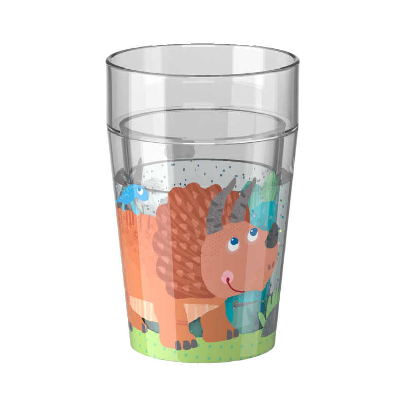 Glitzerbecher, Dino 2