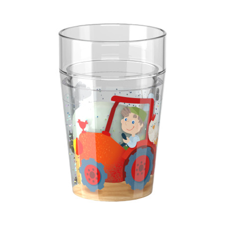 Glitzerbecher, Bauernhof 2