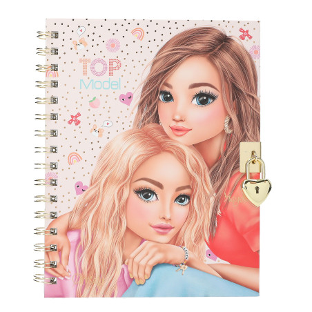 TOPModel Tagebuch mit Schloss