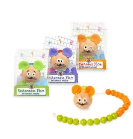 ABC-5 Rechenmaus faus Holz 3-fach sortiert