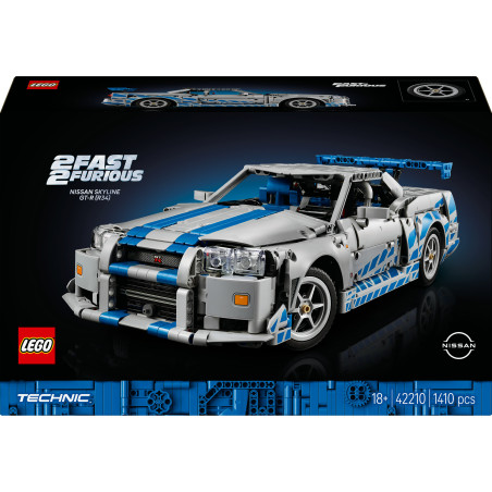 Technic 2 Fast 2 Furious Nissan Skyline GT-R Flitzer