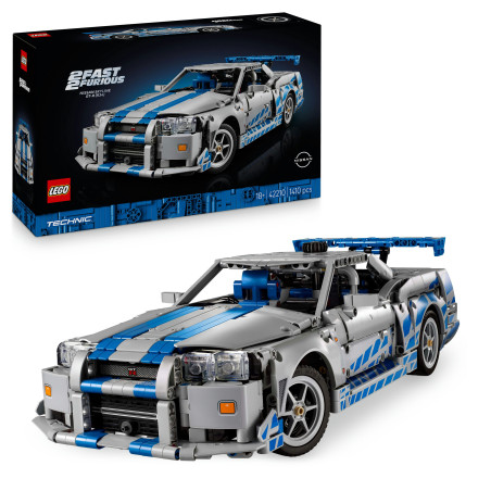 Technic 2 Fast 2 Furious Nissan Skyline GT-R Flitzer