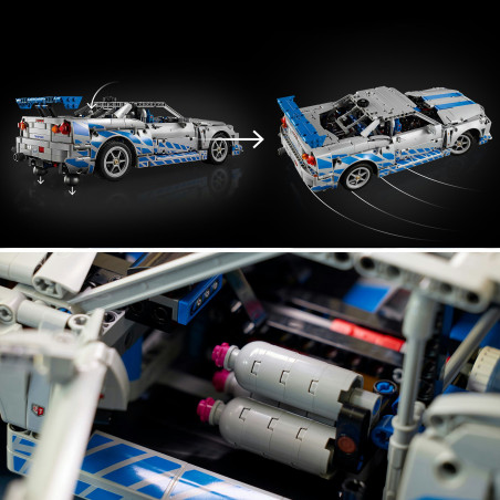 Technic 2 Fast 2 Furious Nissan Skyline GT-R Flitzer