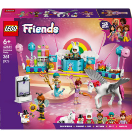 Friends Kostümparty mit Einhorn und Fee