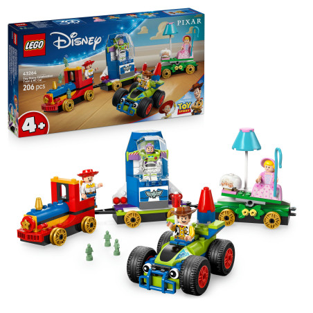 Disney Partyzug und das Auto RC aus Toy Story