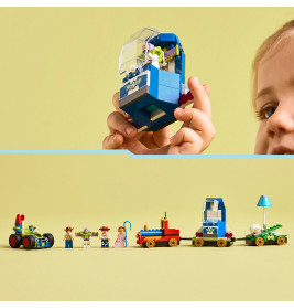 Disney Partyzug und das Auto RC aus Toy Story