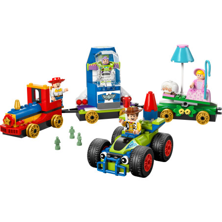 Disney Partyzug und das Auto RC aus Toy Story