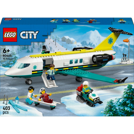 City Notfallrettungsflugzeug