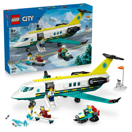City Notfallrettungsflugzeug