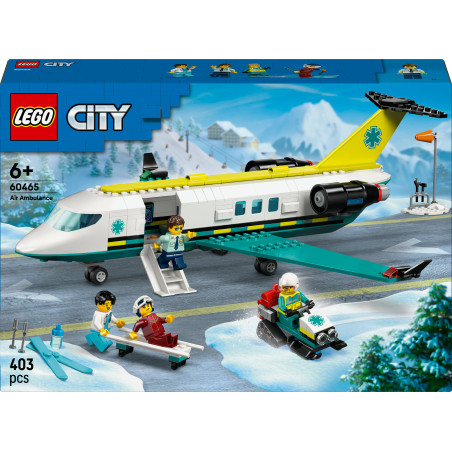 City Notfallrettungsflugzeug