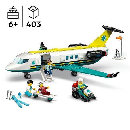 City Notfallrettungsflugzeug