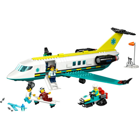 City Notfallrettungsflugzeug
