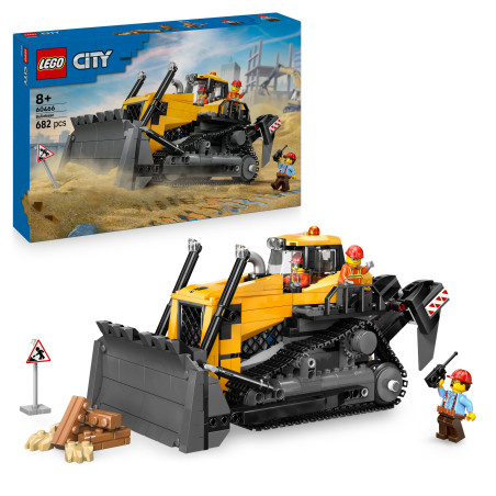 City Gelber Bulldozer