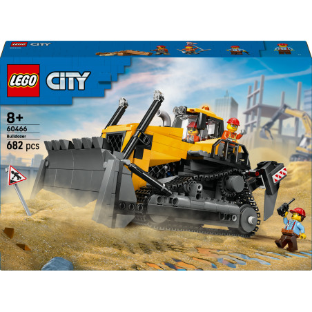 City Gelber Bulldozer