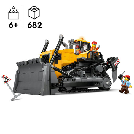 City Gelber Bulldozer