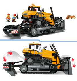 City Gelber Bulldozer