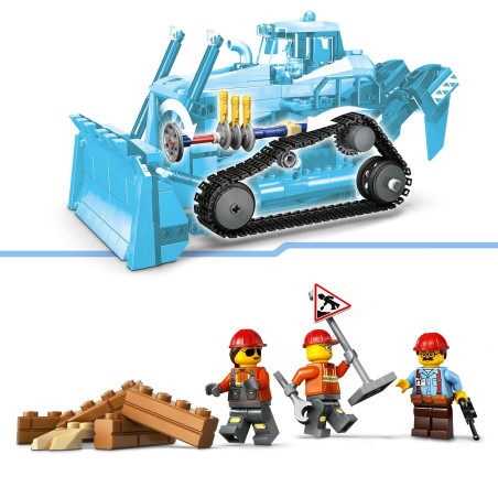 City Gelber Bulldozer