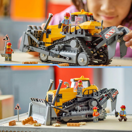 City Gelber Bulldozer