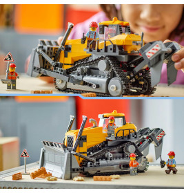 City Gelber Bulldozer