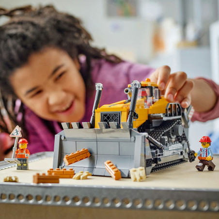 City Gelber Bulldozer